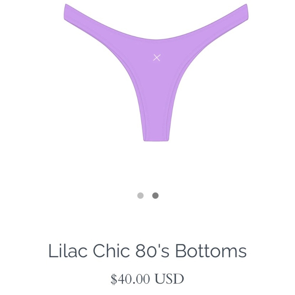 Boutine LA Lilac Chic 80’s Bottoms - SMALL